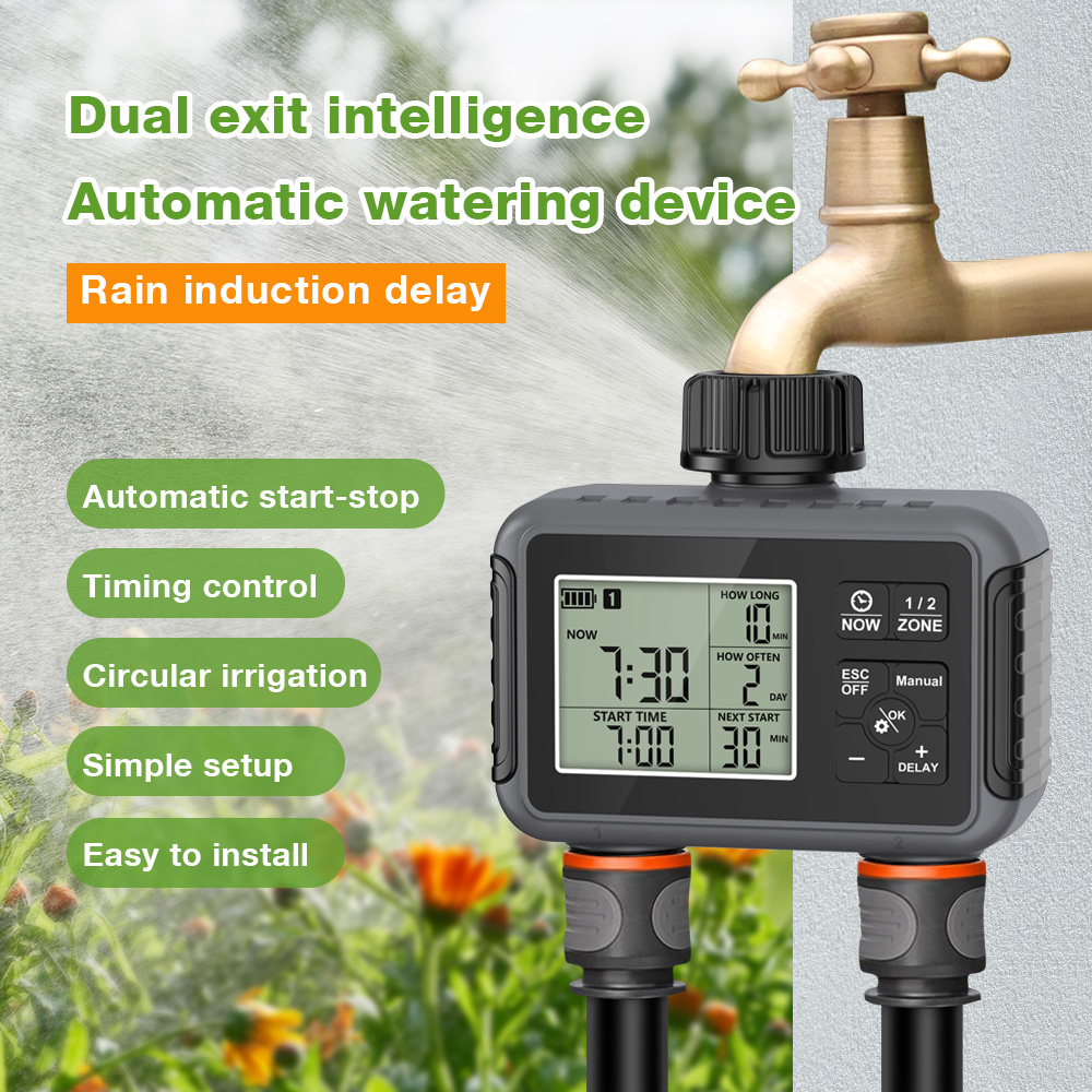 Smart Garden At Home - Programmateur d'arrosage intelligent 1/2/3 sorties pour