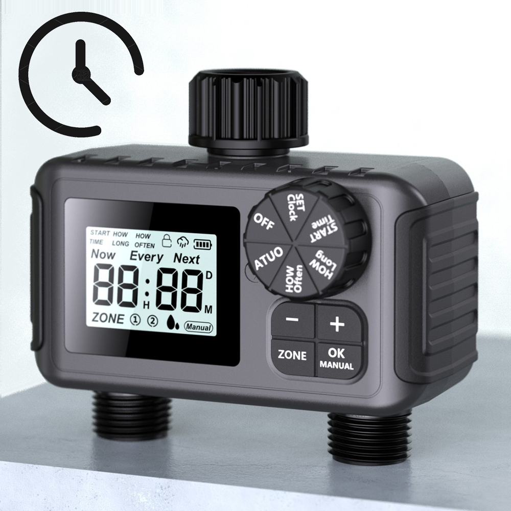 Smart Garden Tap - Minuterie intelligente numérique LCD pour jardin,
