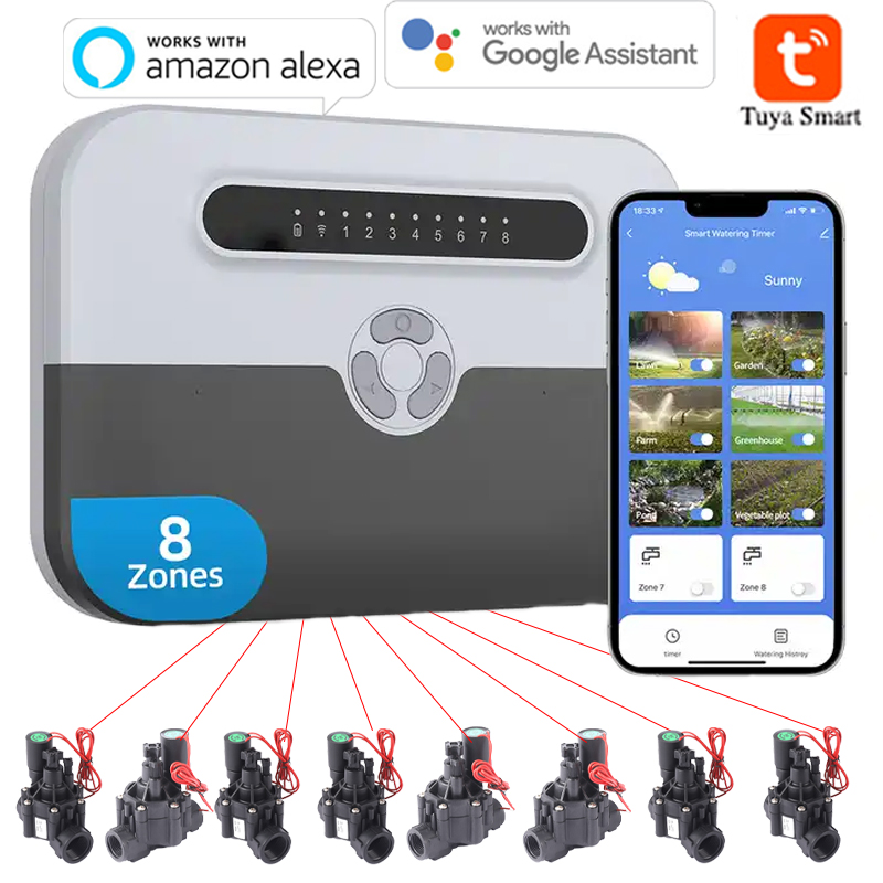 Smart Garden At Home - Système d'irrigation intelligent WiFi à 8