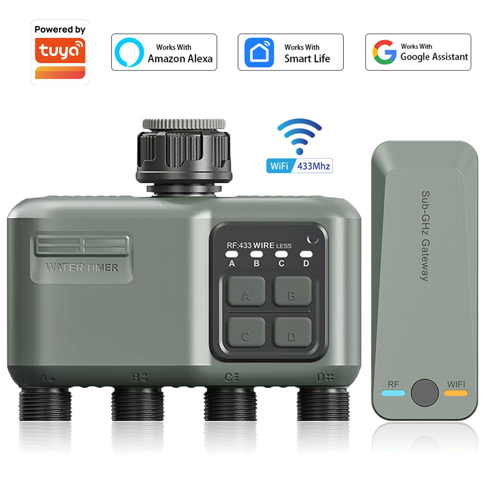 Smart Garden Home - Programmateur d'arrosage numérique à 4 sorties