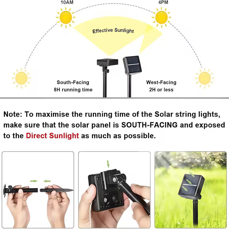 Guirlande lumineuse solaire d' - Smart Garden Spotlights avis et prix