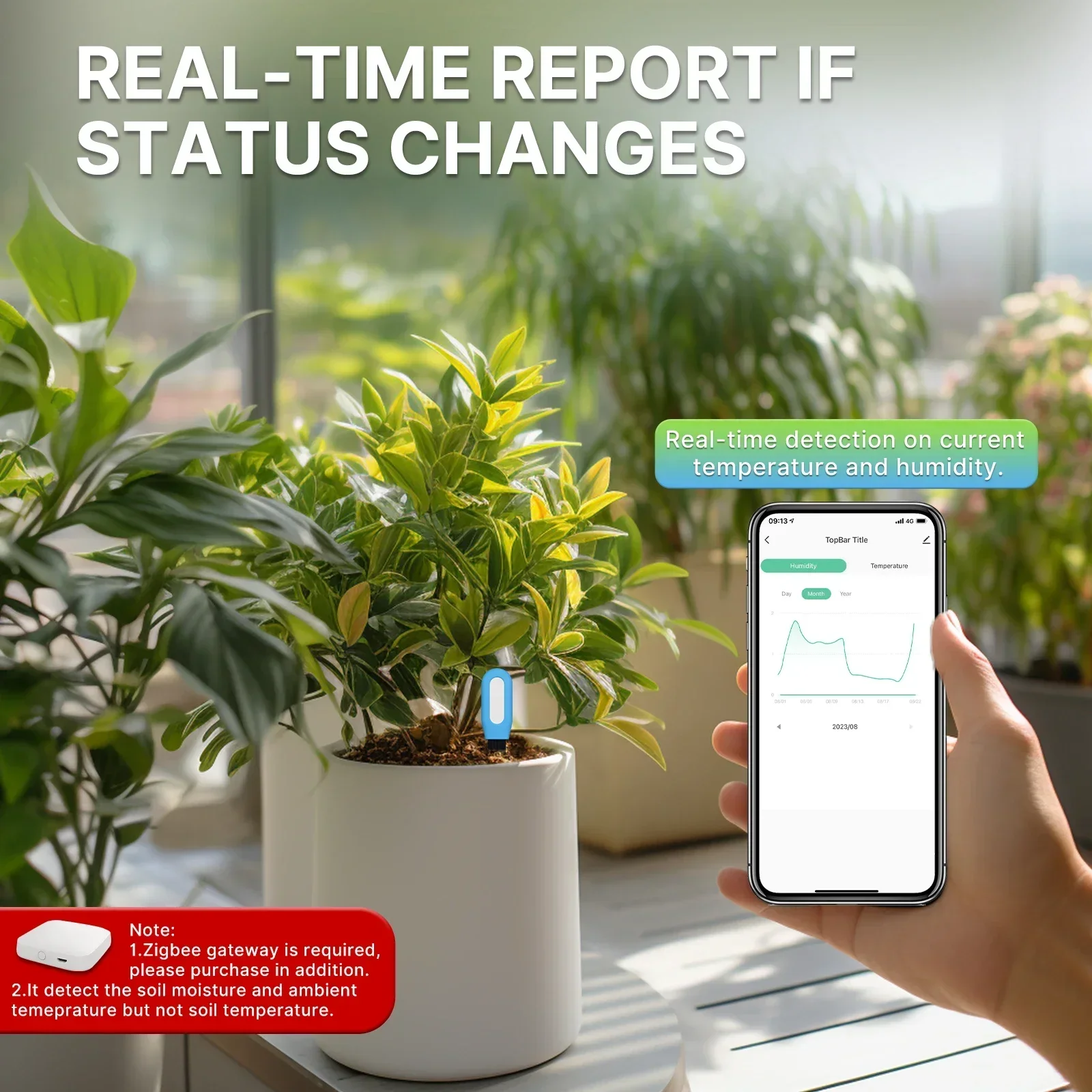 MOES – compteur intelligent de - Smart Garden Sensors avis et prix