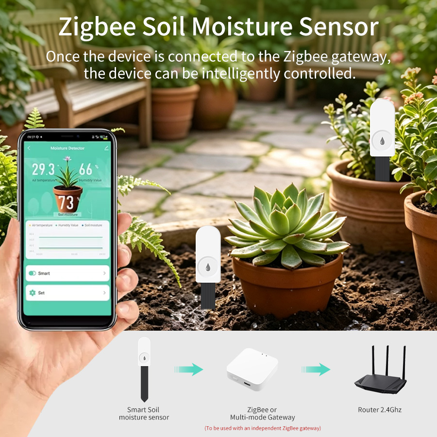 Testeur de sol intelligent Zig - Smart Garden Sensors avis et prix
