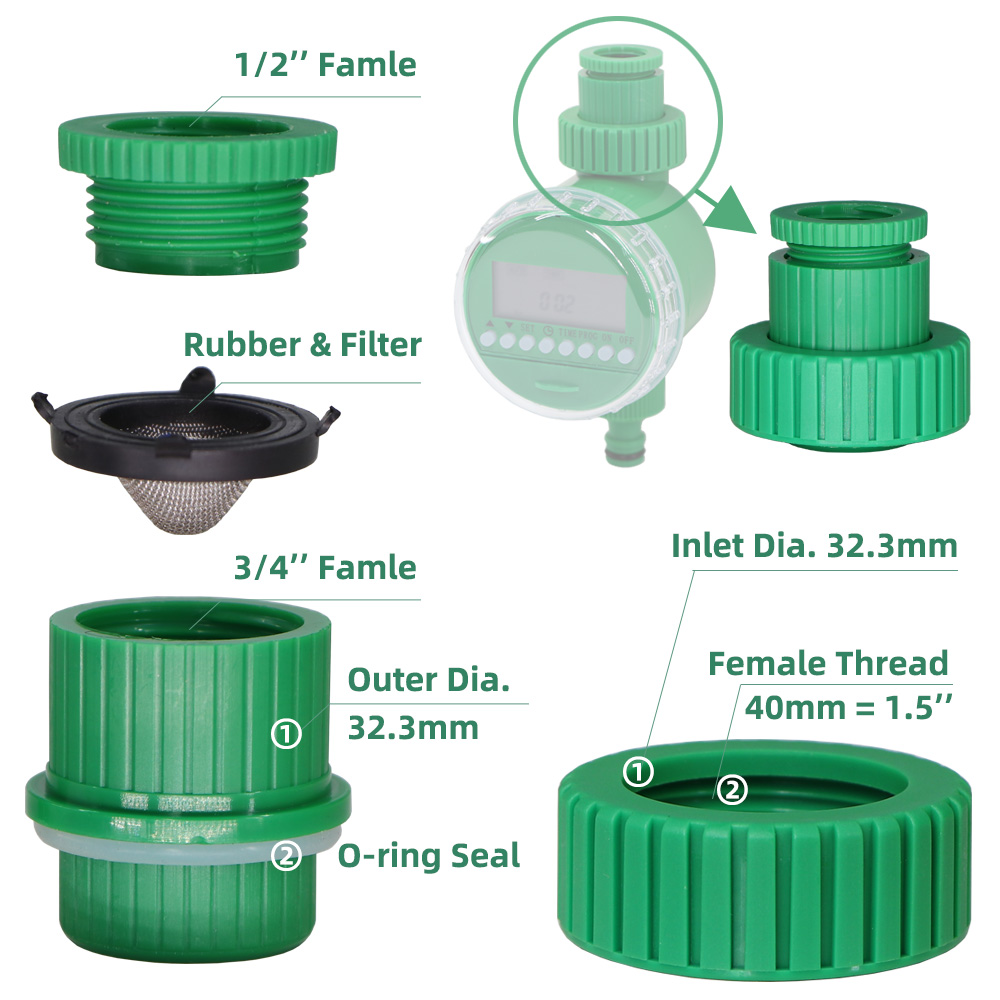 MUCIAKIE 1/2 ''3/4'' connecteu - Smart Garden Tap avis et prix
