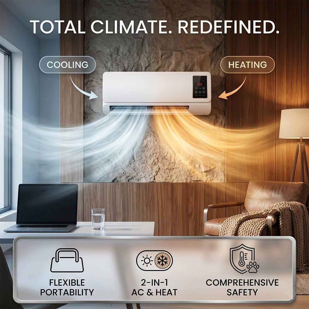 Ventilateur et chauffage combi - Smart Led Garden avis et prix
