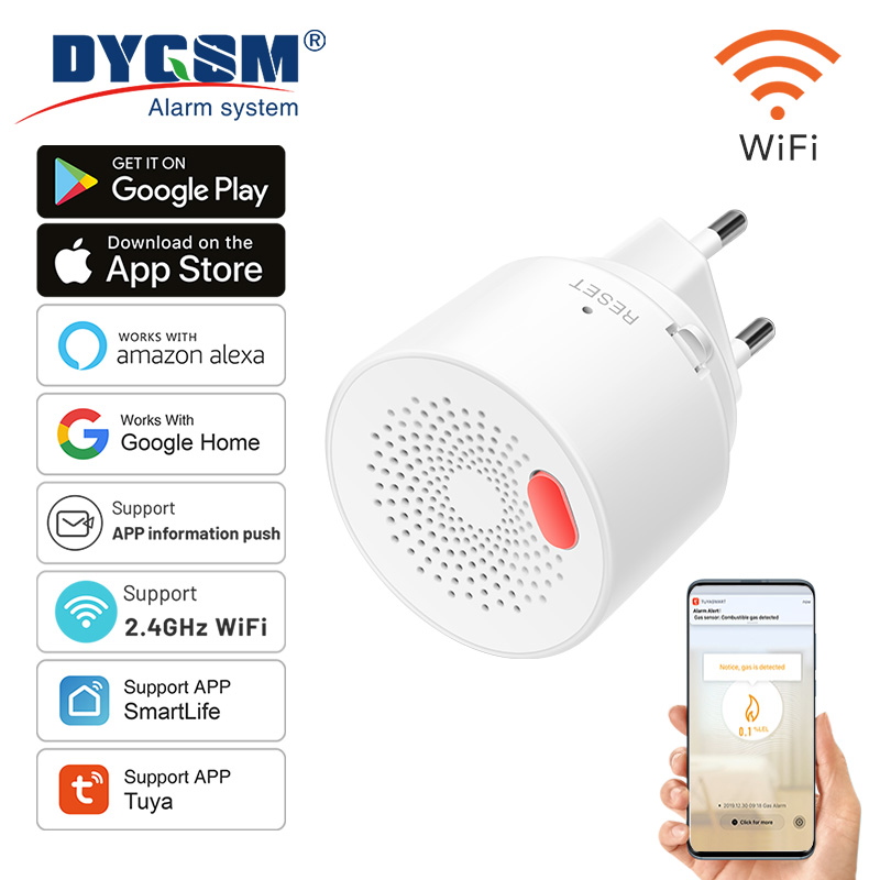 Tuya-Capteur de gaz naturel do - Smart Garden Home avis et prix