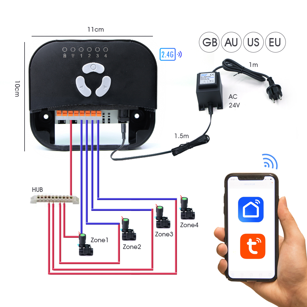 Contrôleur d'électrovanne pour - Smart Garden At Home avis et prix